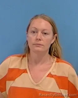 Mugshot of Angela Scott booked in White County, Arkansas on June 24, 2026