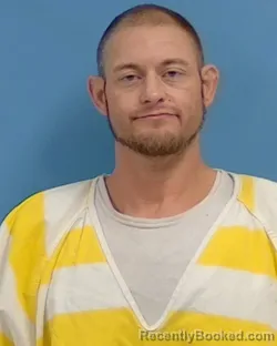 Mugshot of Curtis Ryan Andrews booked in White County, Arkansas on July 21, 2026