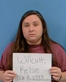 Mugshot of KELSIE NICHOLE WILLCUTT booked in White County, Arkansas on April 7, 2026