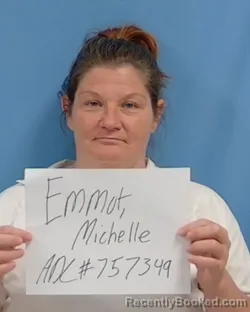 Mugshot of Michelle Lee Emmot booked in White County, Arkansas on May 15, 2026