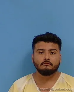 Mugshot of YELTZIN ULISES RAMIREZ-JUAREZ booked in White County, Arkansas on July 23, 2026