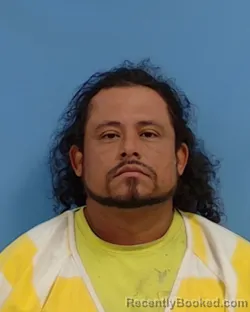 Mugshot of Juan Cews Parrales-Hernandez booked in White County, Arkansas on September 22, 2026