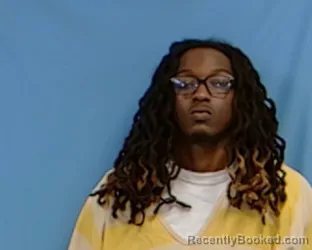 Mugshot of Demetrick Latrale Johnson booked in White County, Arkansas on May 14, 2026