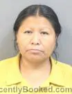 Mugshot of Adriana Rebolledo Garcia booked in Kershaw County, South Carolina on September 3, 2026