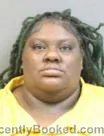 Mugshot of Jasmine Denise Green booked in Kershaw County, South Carolina on August 14, 2026