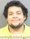 Mugshot of Josue Reynaldo Perez booked in Kershaw County, South Carolina on August 24, 2026