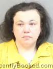 Mugshot of Peggy Haney booked in Kershaw County, South Carolina on August 27, 2026