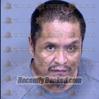 Booking photo from Maricopa County, Arizona