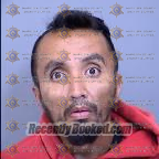 Booking photo from Maricopa County, Arizona