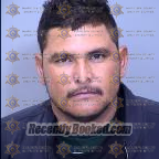 Booking photo from Maricopa County, Arizona