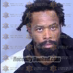 Booking photo from Maricopa County, Arizona