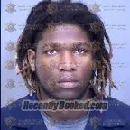 Booking photo from Maricopa County, Arizona