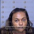 Booking photo from Maricopa County, Arizona