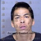 Booking photo from Maricopa County, Arizona