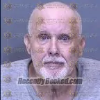 Booking photo from Maricopa County, Arizona