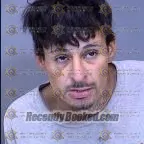 Booking photo from Maricopa County, Arizona