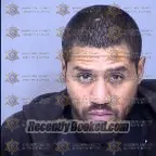 Booking photo from Maricopa County, Arizona