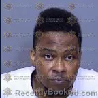 Booking photo from Maricopa County, Arizona