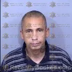 Booking photo from Maricopa County, Arizona