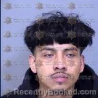 Booking photo from Maricopa County, Arizona