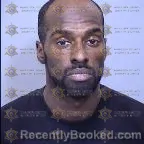 Booking photo from Maricopa County, Arizona