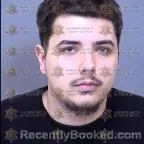 Mugshot of Angelo Delcastillo booked in Maricopa County, Arizona on March 7, 2026