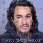 Mugshot of Alexis Israel Salas booked in Maricopa County, Arizona on March 7, 2026