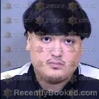 Mugshot of Bryan Retamoza booked in Maricopa County, Arizona on March 7, 2026