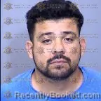 Mugshot of Max Guerrero booked in Maricopa County, Arizona on March 8, 2026