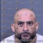 Mugshot of Pedro Tapia booked in Maricopa County, Arizona on March 8, 2026