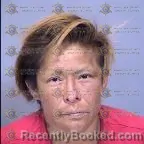 Mugshot of Cindy Renee Edwards booked in Maricopa County, Arizona on March 9, 2026