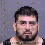 Mugshot of Luis Lozoya booked in Maricopa County, Arizona on April 1, 2026