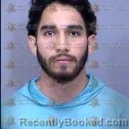 Mugshot of Luis Alejandro Sanchez Baldenegro booked in Maricopa County, Arizona on April 3, 2026
