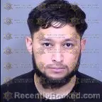 Mugshot of Manuel Esparza Urias booked in Maricopa County, Arizona on April 3, 2026