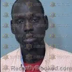 Mugshot of Angelo Makuei Malek booked in Maricopa County, Arizona on May 7, 2026