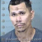 Mugshot of Marcelino Moreno booked in Maricopa County, Arizona on May 9, 2026
