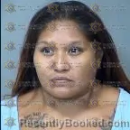 Mugshot of Marialuisa Flores booked in Maricopa County, Arizona on May 10, 2026