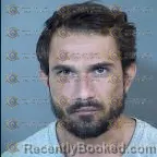 Mugshot of Justin Ross Entzminger booked in Maricopa County, Arizona on May 27, 2026