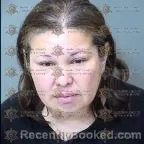 Mugshot of Ariadna Berenice Llamas Bustos booked in Maricopa County, Arizona on June 1, 2026