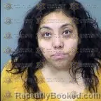 Mugshot of Dafne Berenice Cerecedes booked in Maricopa County, Arizona on June 2, 2026