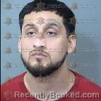 Mugshot of Javier Daniel Almejo booked in Maricopa County, Arizona on June 4, 2026