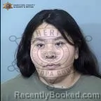 Mugshot of Brittany Rae Chee-Larios booked in Maricopa County, Arizona on June 24, 2026