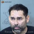 Mugshot of Hugo Edgardo booked in Maricopa County, Arizona on June 25, 2026
