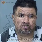 Mugshot of Emilio Vivanco Flores booked in Maricopa County, Arizona on June 25, 2026