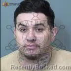 Mugshot of Christopher Anthony Jiminez booked in Maricopa County, Arizona on June 27, 2026