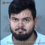 Mugshot of Eduardo Jesus Osorino booked in Maricopa County, Arizona on June 28, 2026
