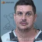 Mugshot of Bradley Joel Shaw booked in Maricopa County, Arizona on June 30, 2026