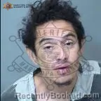 Mugshot of Nikolei Johann-Jason Sandoval booked in Maricopa County, Arizona on July 1, 2026