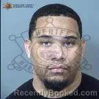 Mugshot of Alijah Lebrae Murphy booked in Maricopa County, Arizona on July 2, 2026