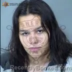 Mugshot of Serenity Renee Fierro booked in Maricopa County, Arizona on July 9, 2026